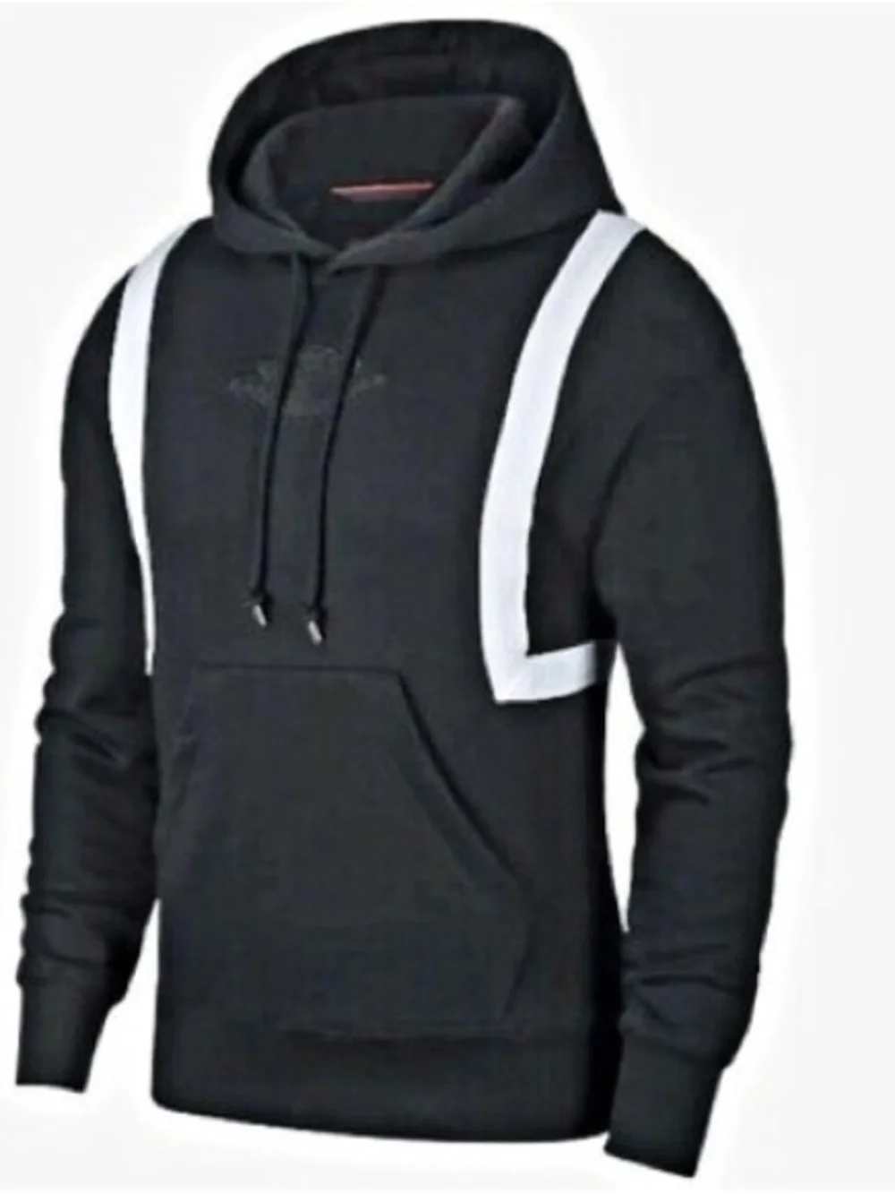 Air Jordan Legacy DNA Wings Fleece Hoodie Men’s SZ M Black AT9962-010 New